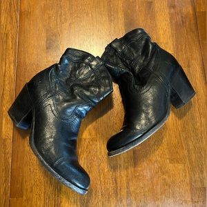 Frye ankle bootie